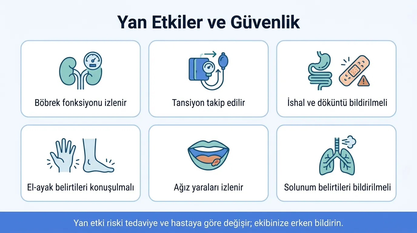 Böbrek kanseri yan etkileri tedavi türüne göre