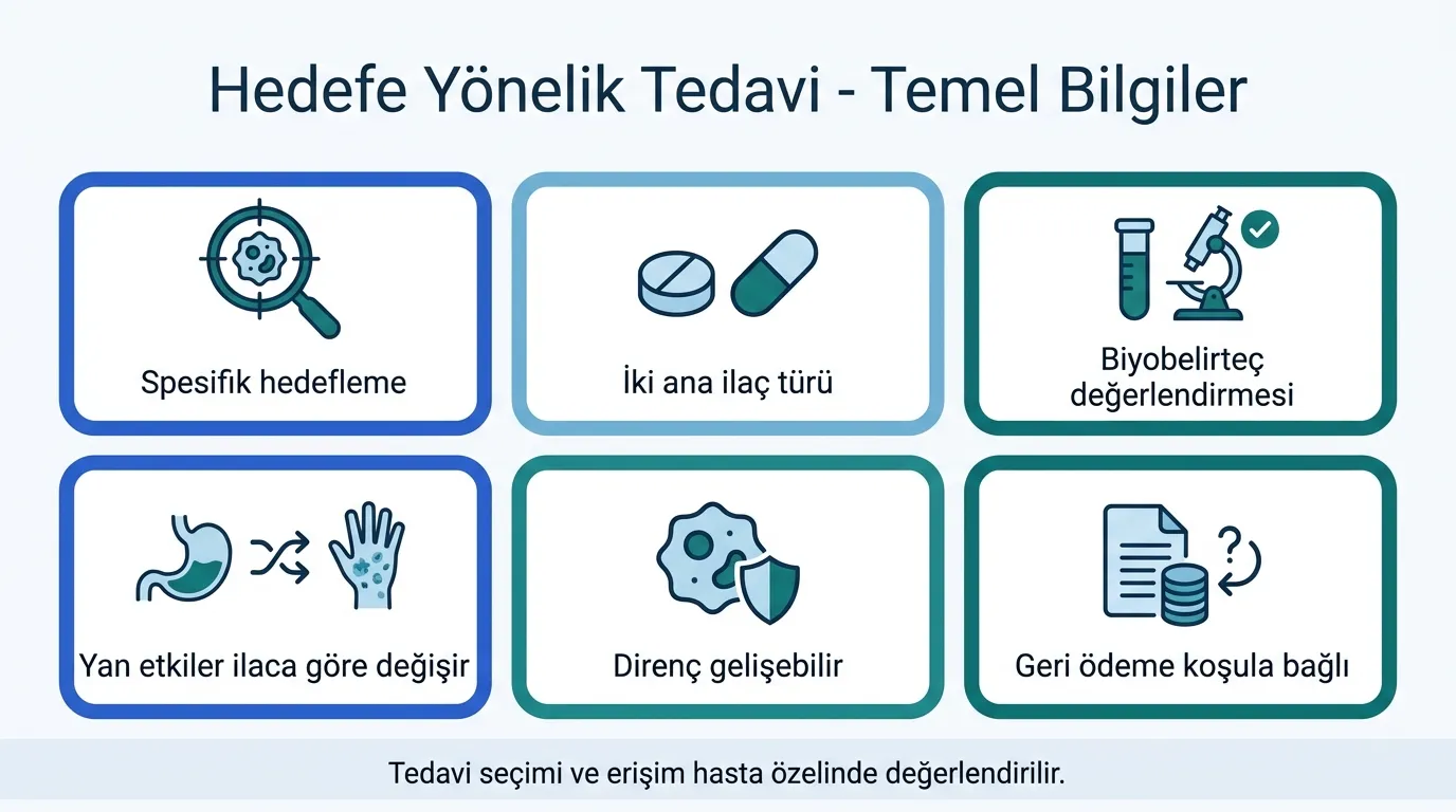 Hedefe yönelik tedavi temel bilgiler ikon seti